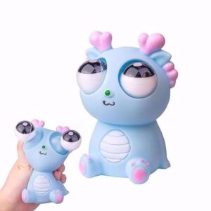 Cute popping eye dinosaur stress relief toy